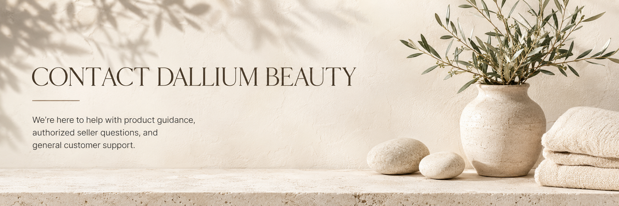 Contact Dallium Beauty customer support